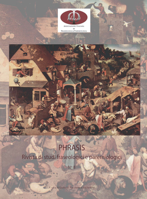 					Visualizza N. 8 (2024): Lingue antiche e Restsprachen: la ricerca fraseologica e paremiologica
				