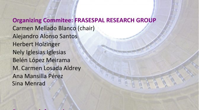 EUROPHRAS 2019 Productive Patterns in Phraseology